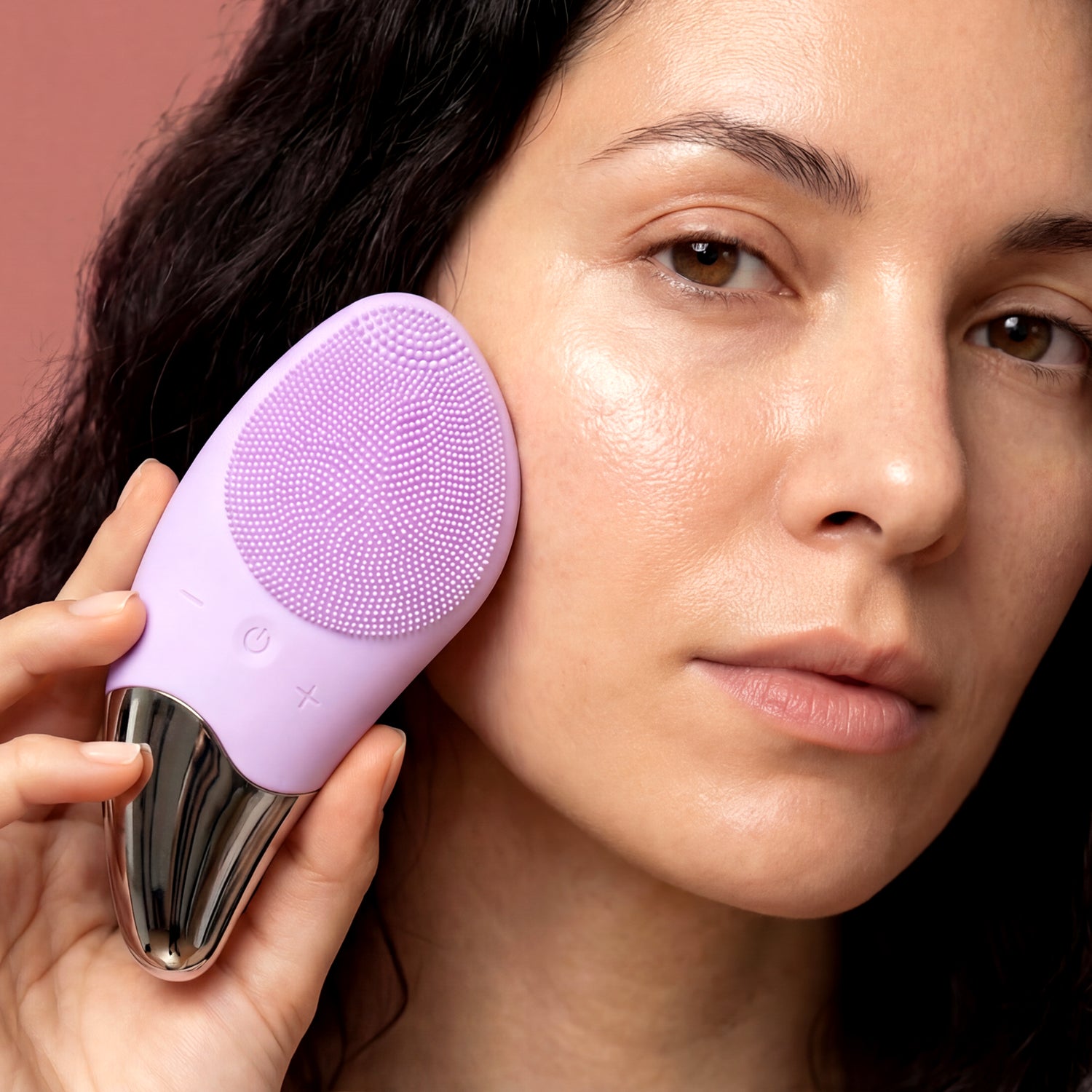 Marielle Electronic Facial Cleansing Brush MST purple