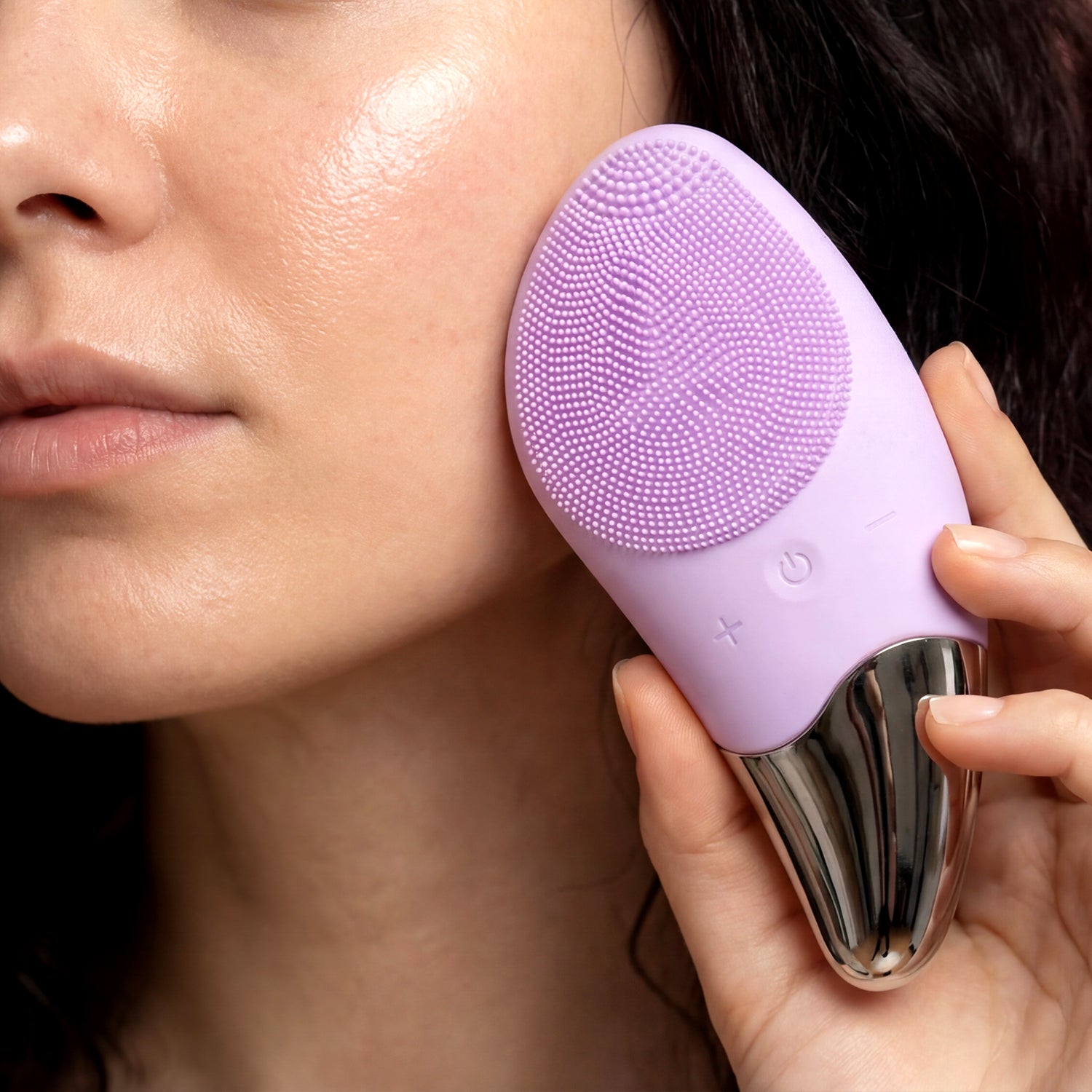 Marielle Electronic Facial Cleansing Brush MST purple
