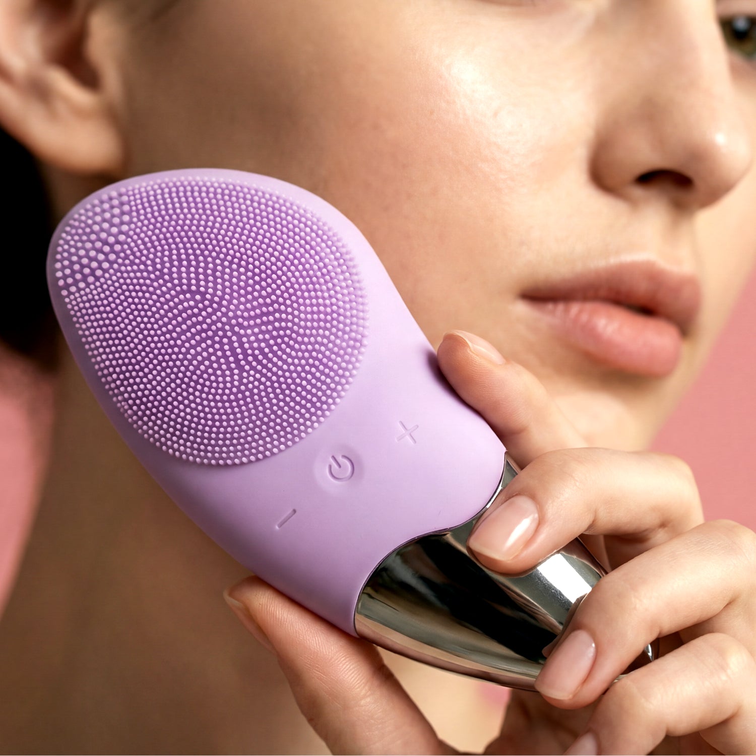 Marielle Electronic Facial Cleansing Brush MST purple