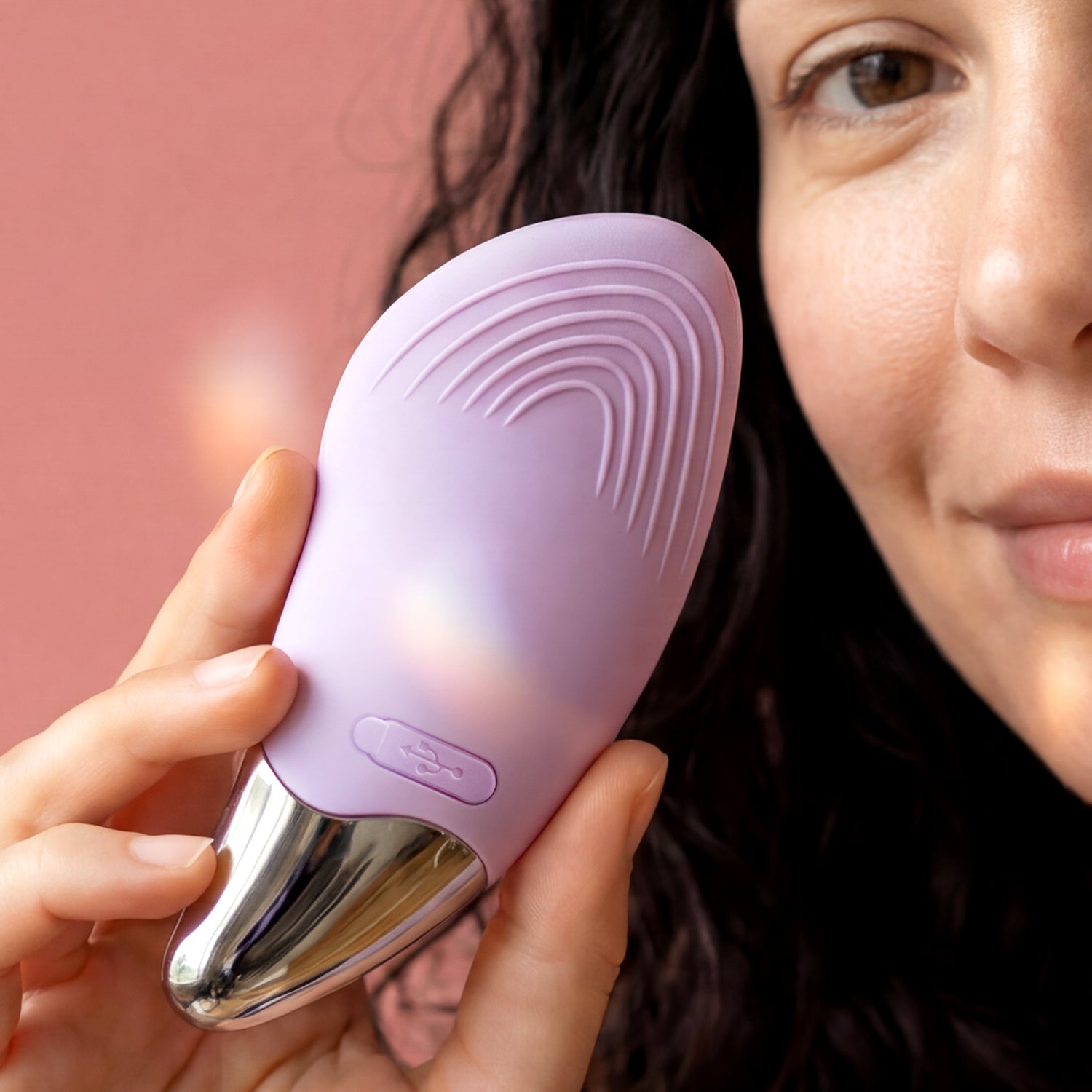 Marielle Electronic Facial Cleansing Brush MST purple