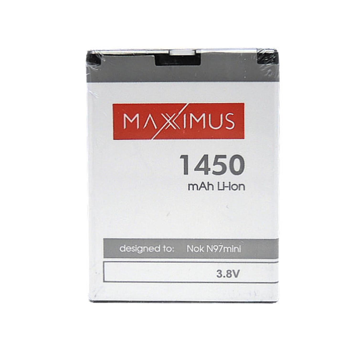Batterie Maxximus pour Nokia N97 Mini — 1450 mAh