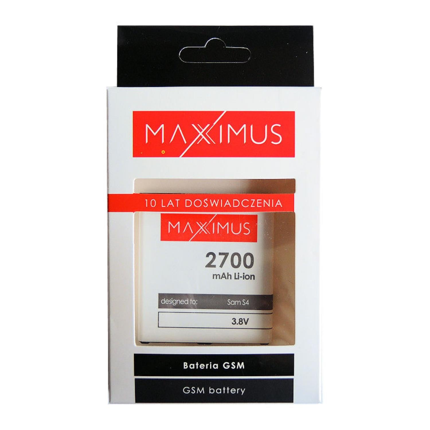 BAT. MAXXIMUS SAM S4 i9500 2700 LION
