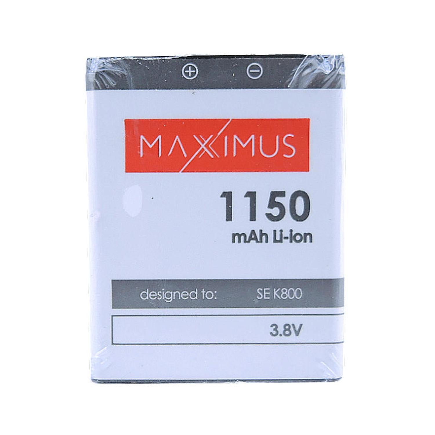 BAT. MAXXIMUS S/E K800 1150 LIONAINO/NAITE/SATIO/C702/K550/M600/