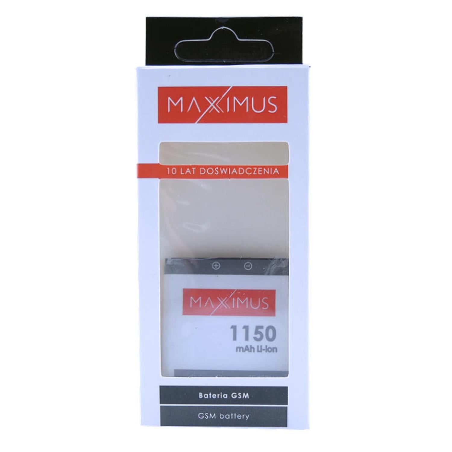 BAT. MAXXIMUS S/E K800 1150 LIONAINO/NAITE/SATIO/C702/K550/M600/