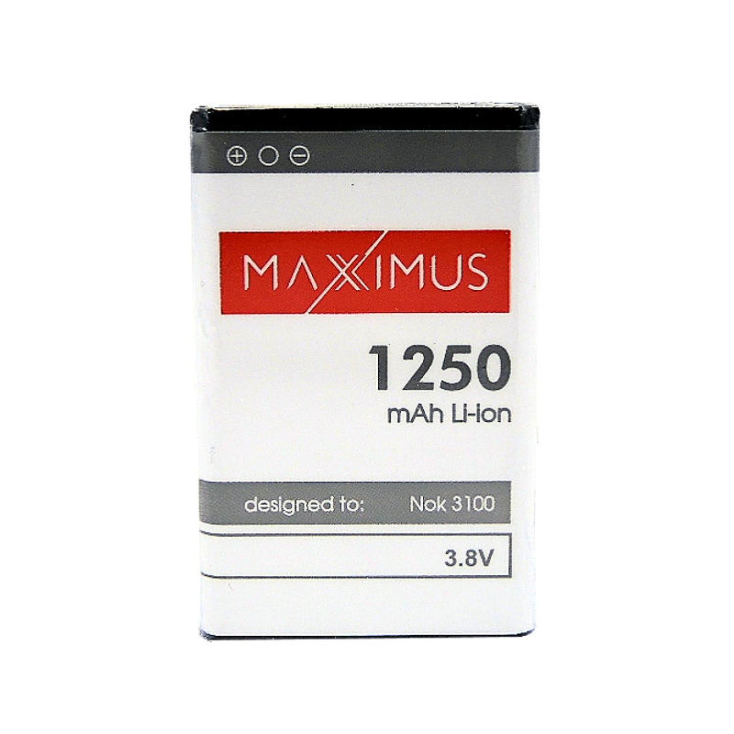 Batterie Maxximus pour Nokia 3100/3650 — 1250 mAh