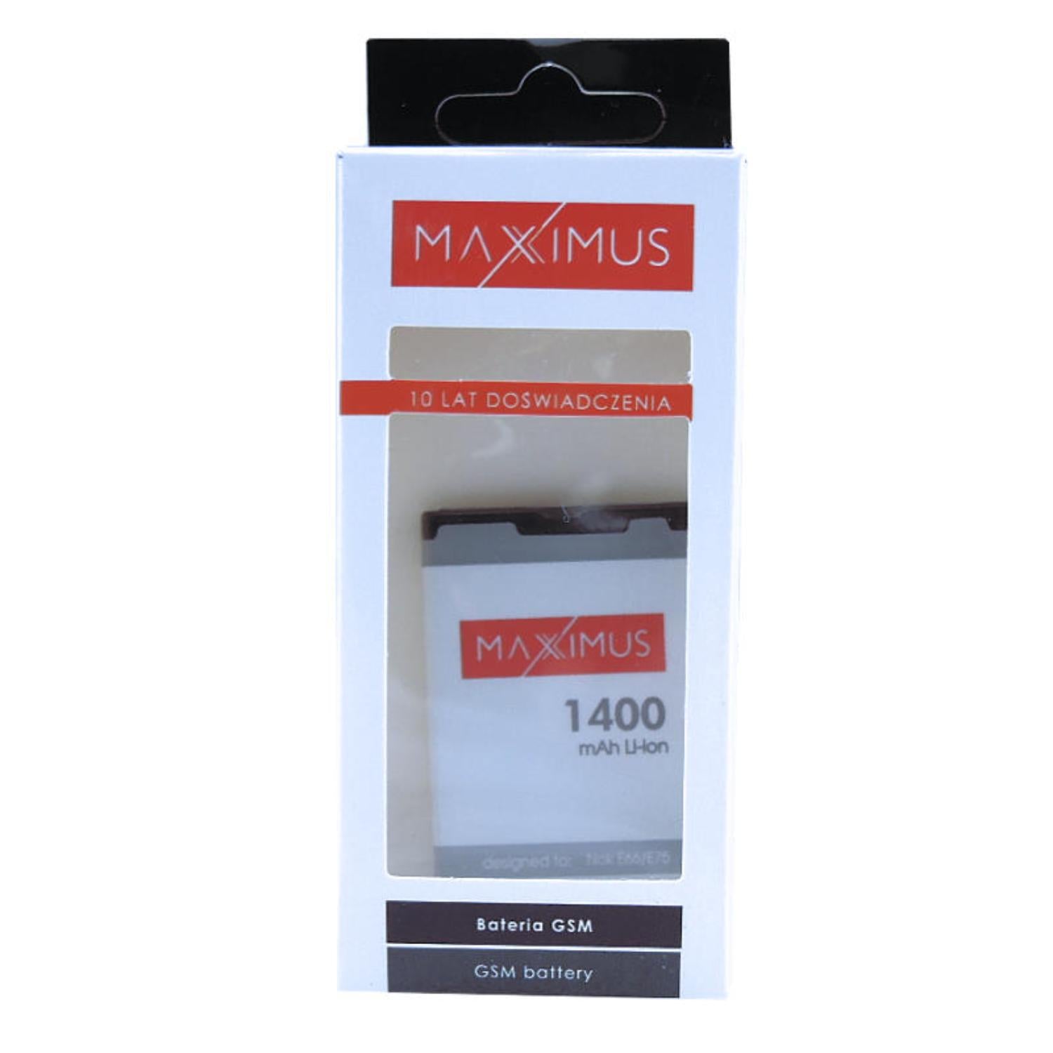 Batterie Maxximus pour Nokia E66/E75/3120c/6600S/C5-03/8800A — 1150 mAh