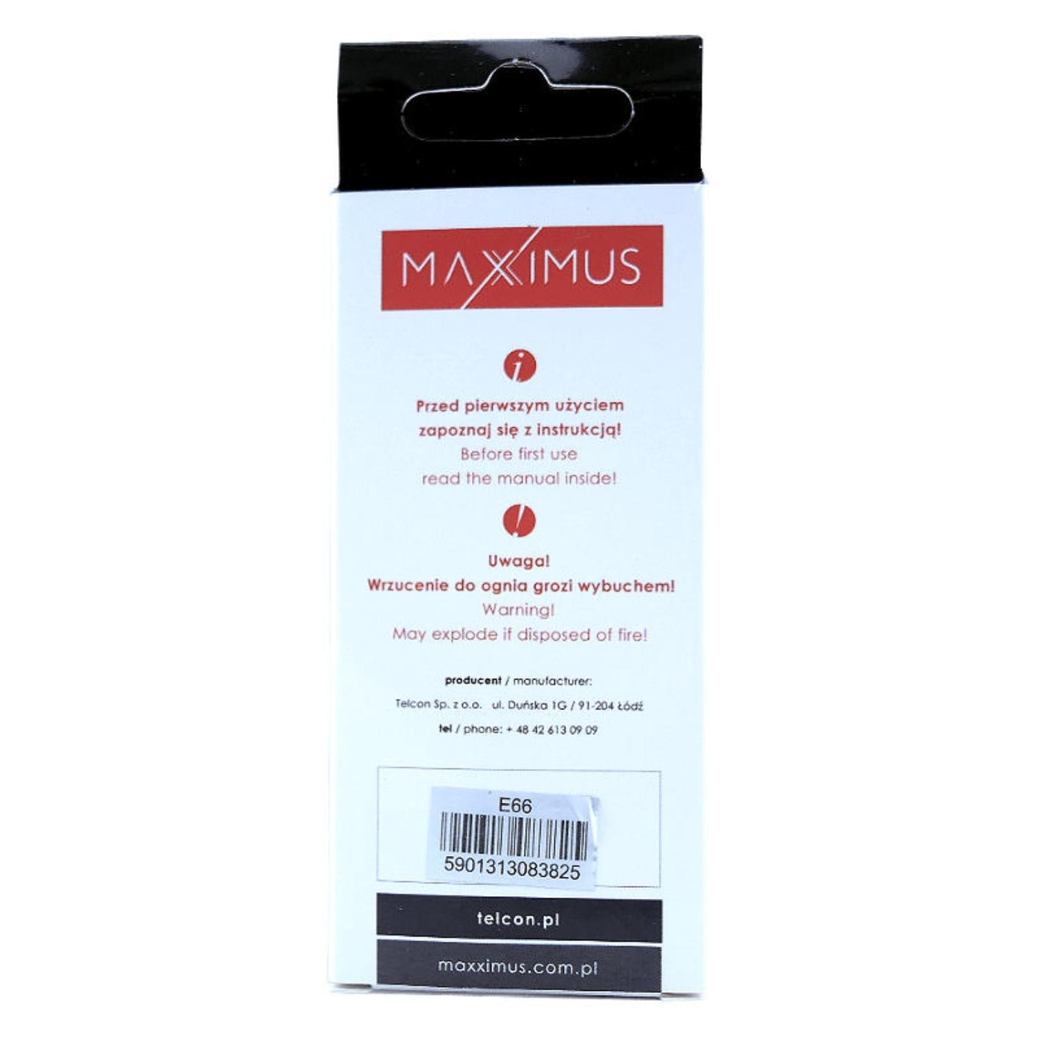 Batterie Maxximus pour Nokia E66/E75/3120c/6600S/C5-03/8800A — 1150 mAh