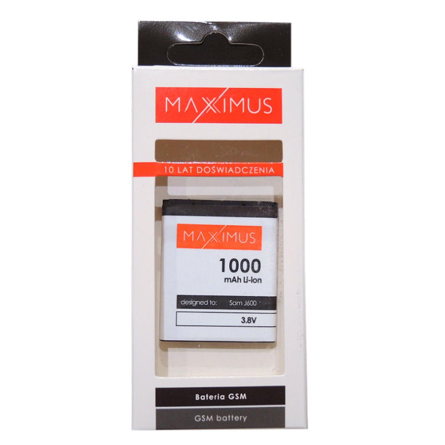 BAT. MAXXIMUS SAM J600 1000 LIONM600/S8300/C3050/B3310/S7350