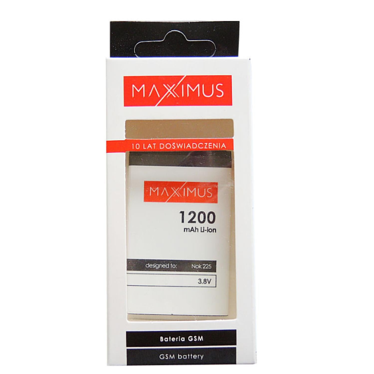 Batterie Maxximus pour Nokia 225 — 1200 mAh