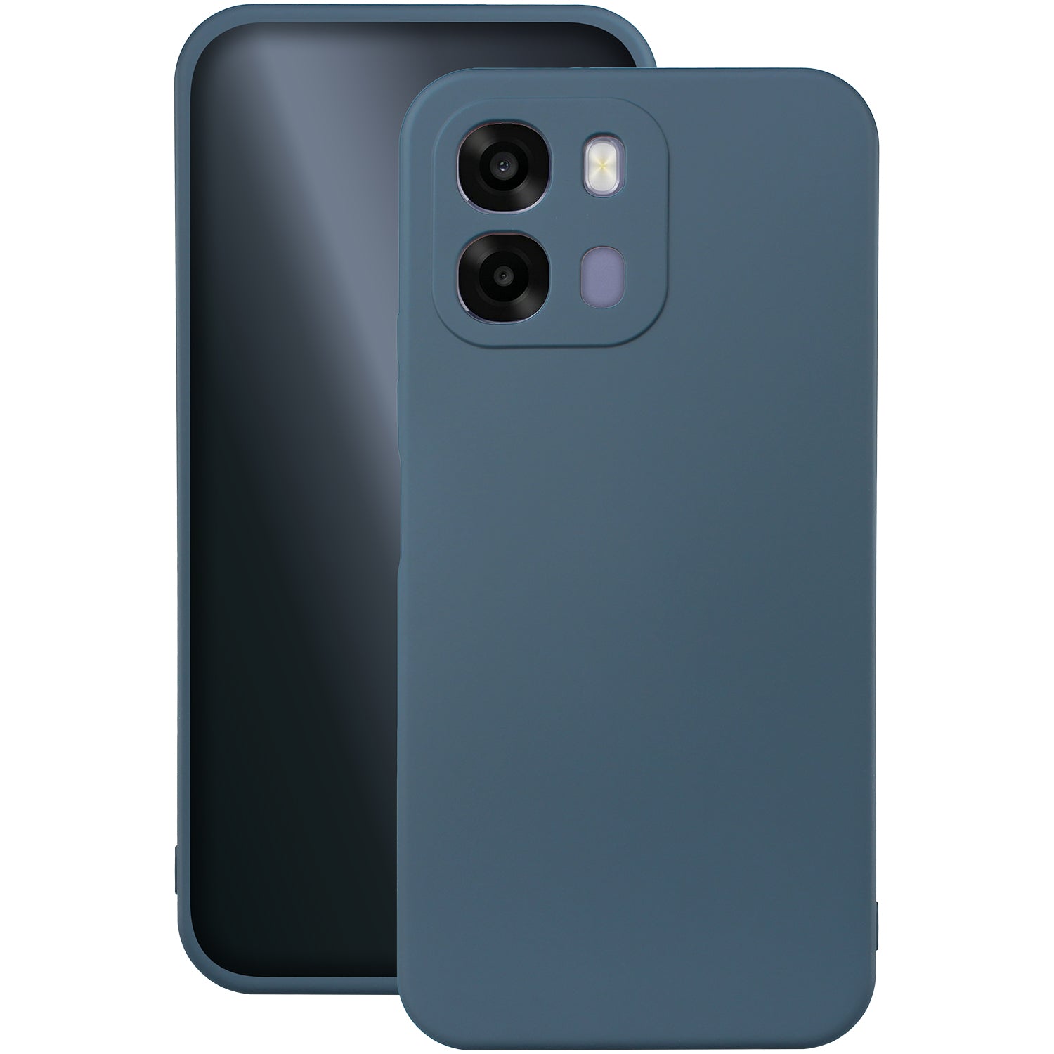 Silicon case for Oppo A6 4G / A6 5G / A6X 4G / A6X 5G / A6S 4G / A6S 5G Global dark blue