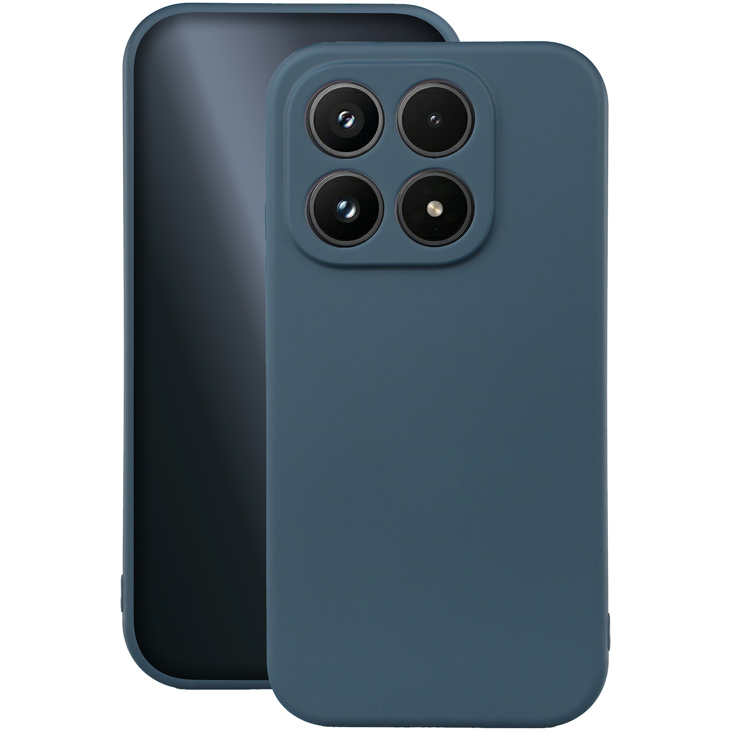 Silicon case for Xiaomi 17 dark blue