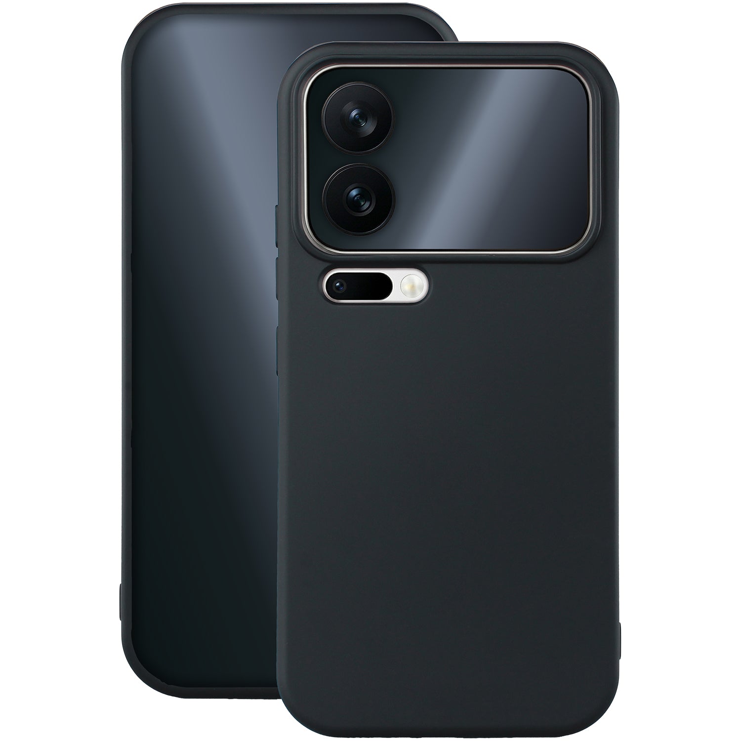 Silicon case for Xiaomi 17 Pro black