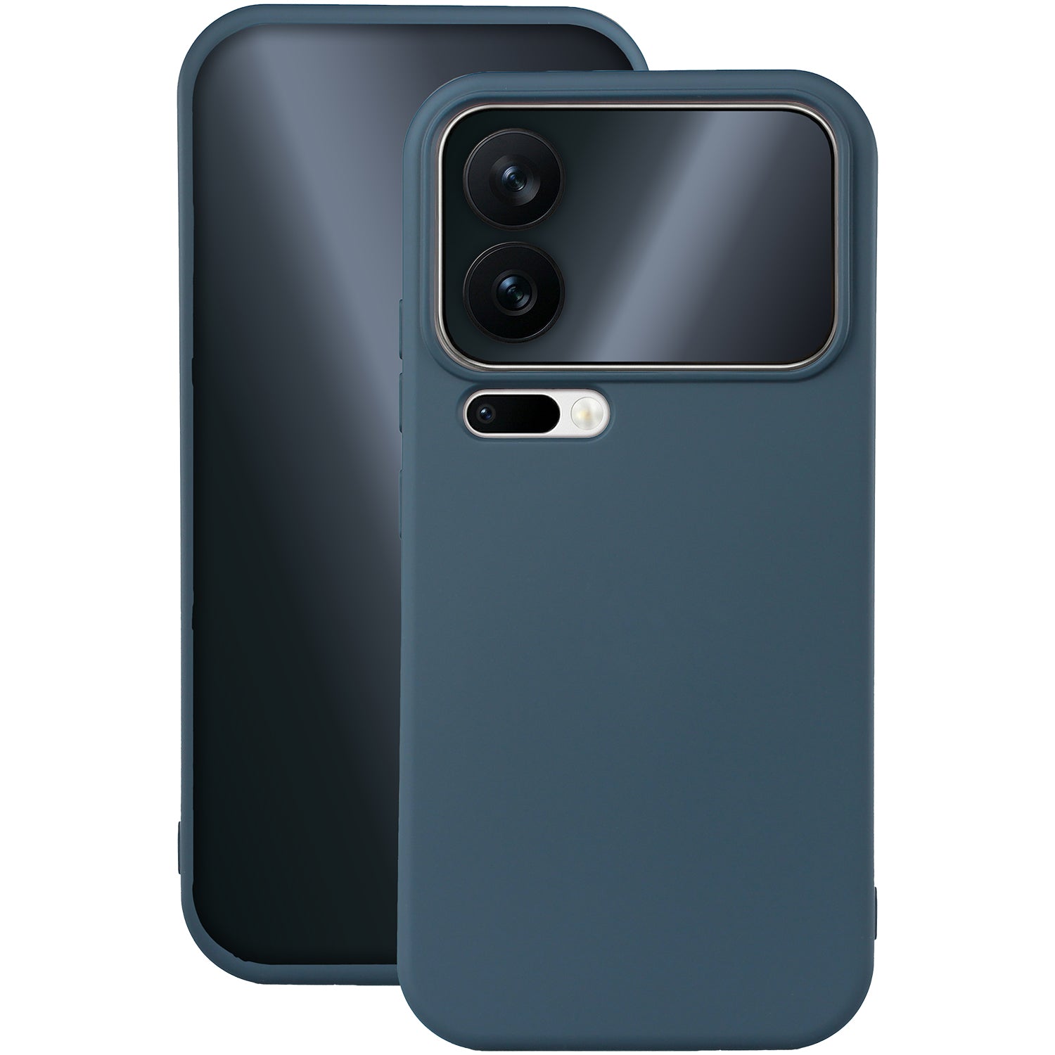 Silicon case for Xiaomi 17 Pro dark blue