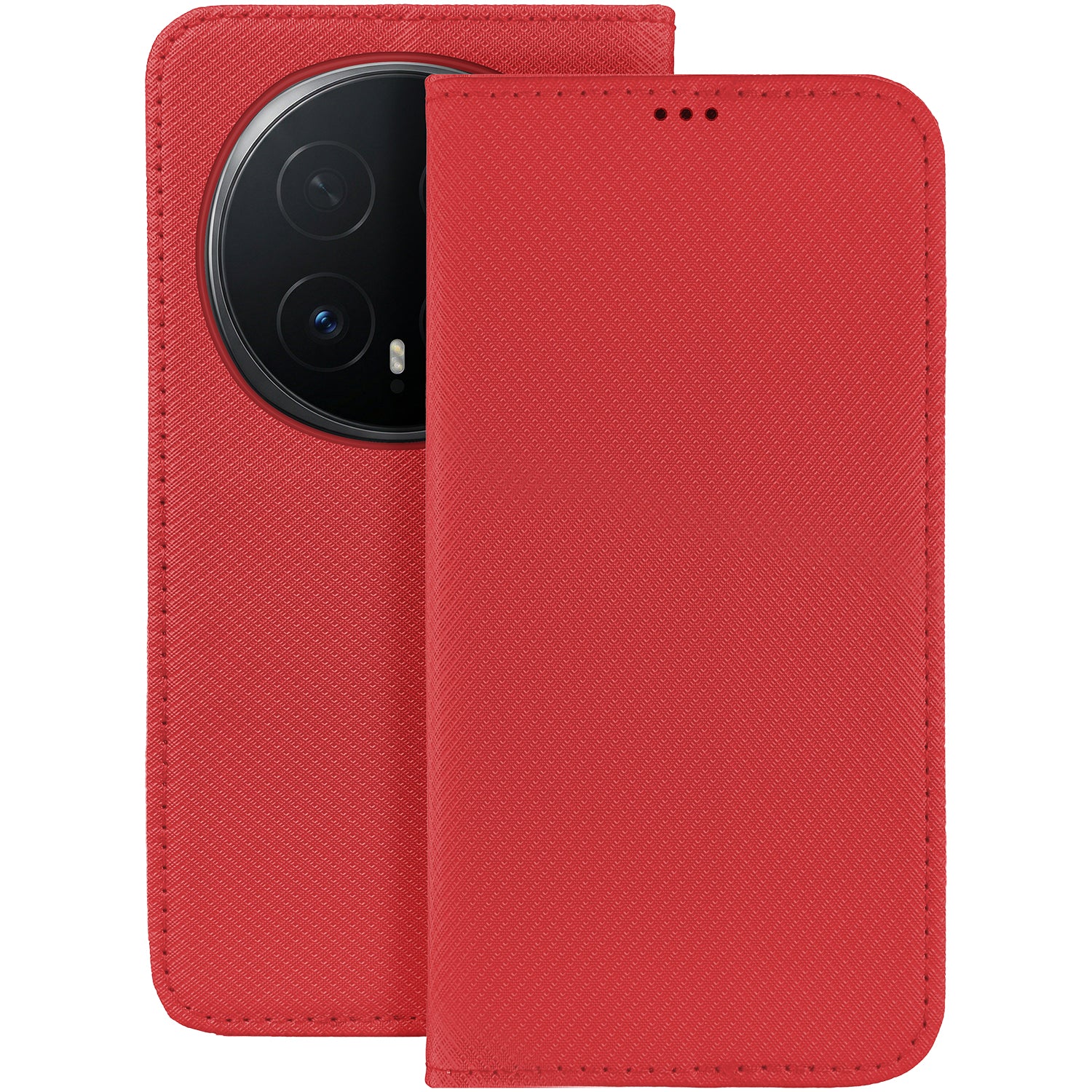 Smart Magnet case for Honor Magic 8 Pro red