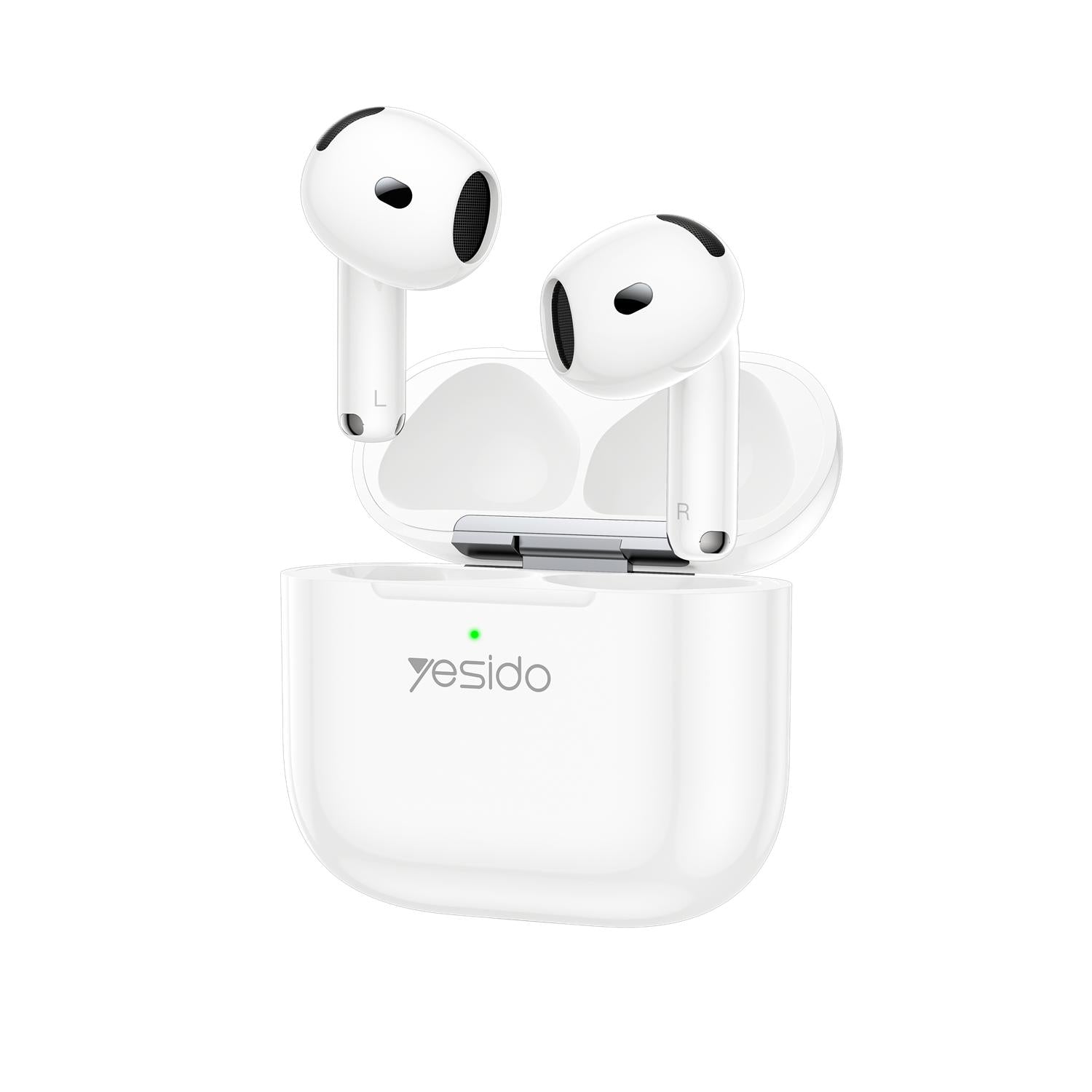 YESIDO HEADPHONES TWS32 (ANC) BT 5.4 300mAh WHITE