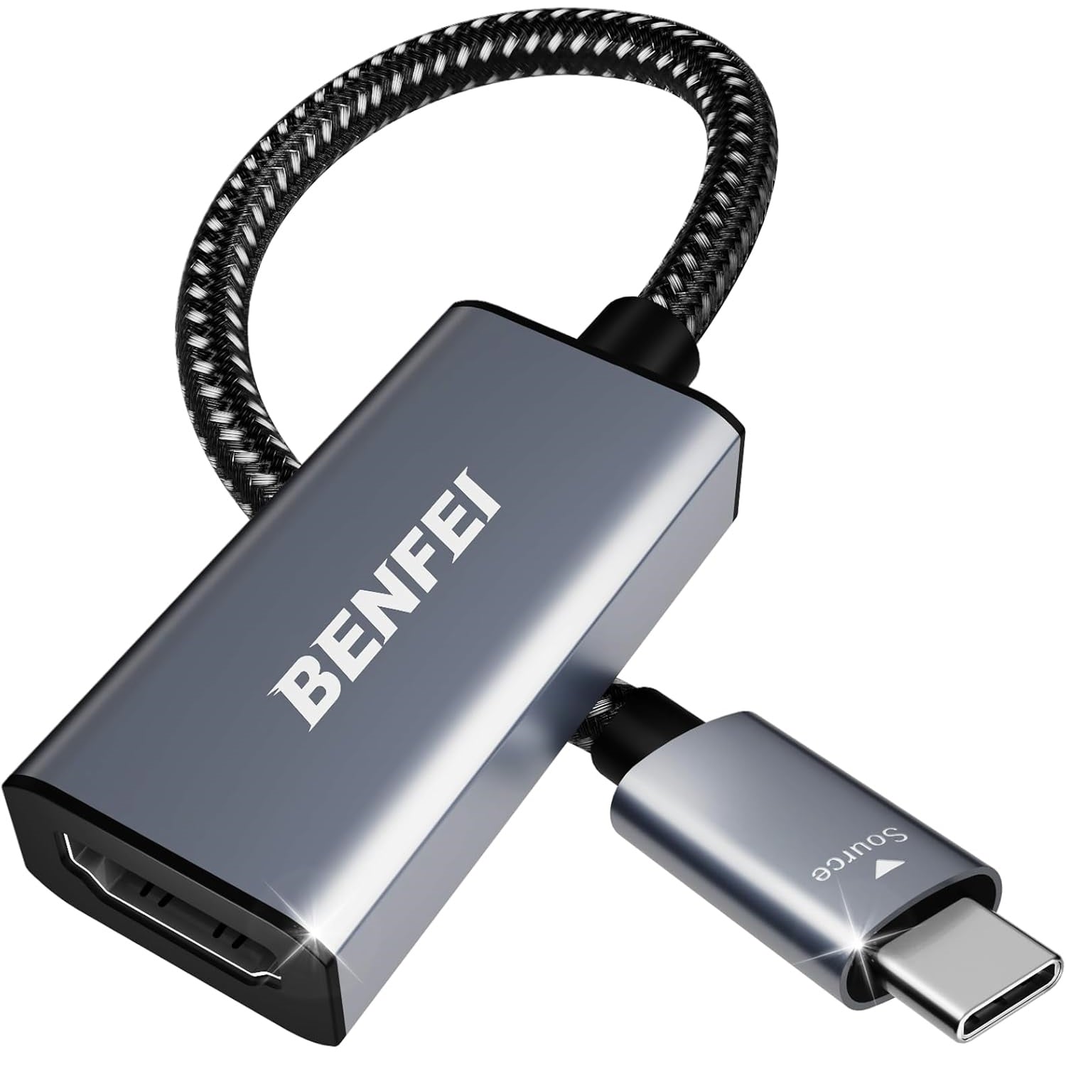 BENFEI adapter USB-C to HDMI gray