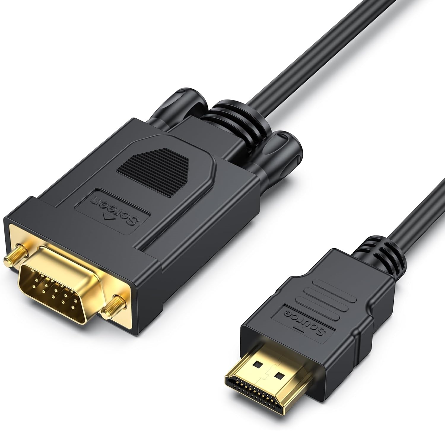 BENFEI cable HDMI to VGA  unidirectional 1.8 m black