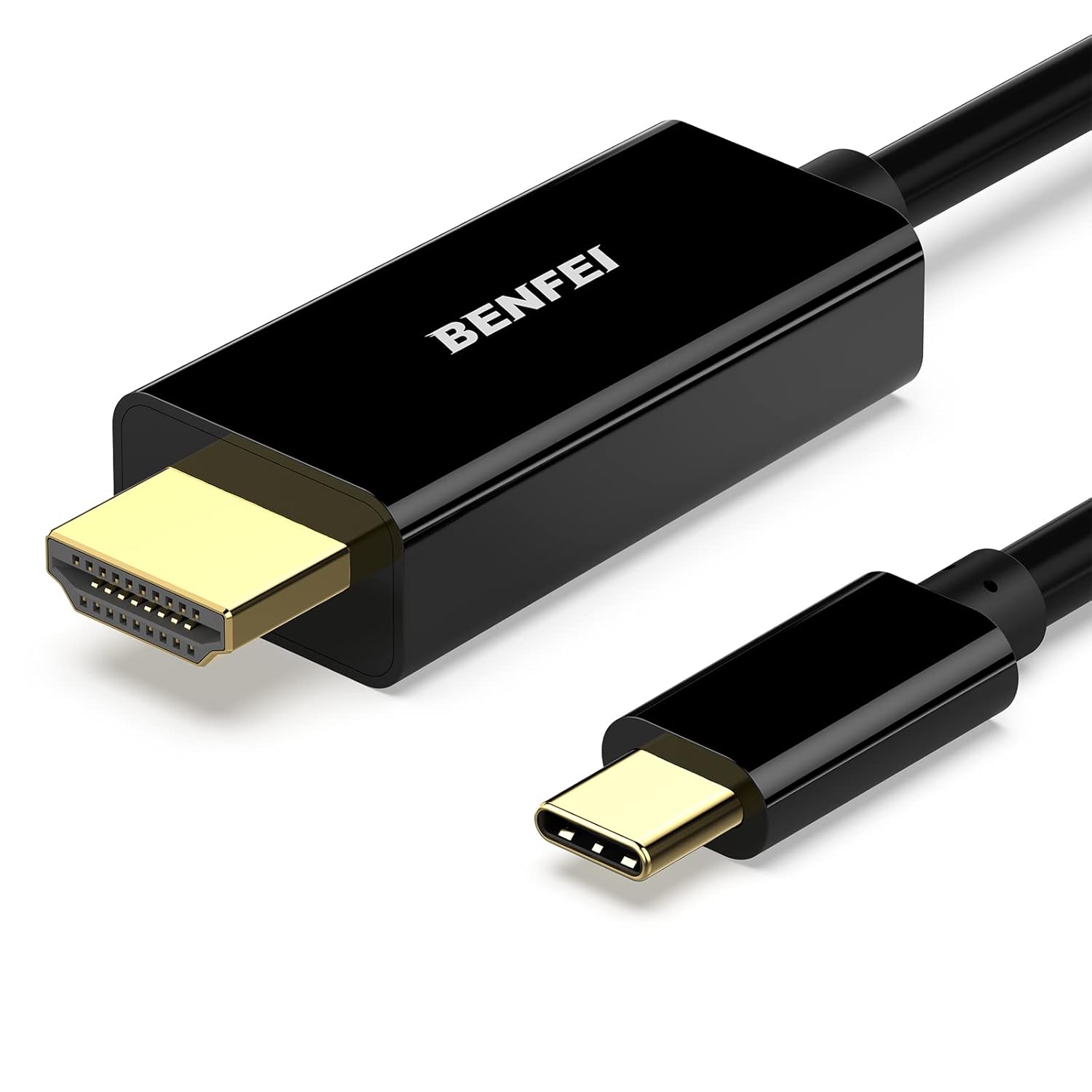 BENFEI cable USB-C to HDMI 1.0 m black