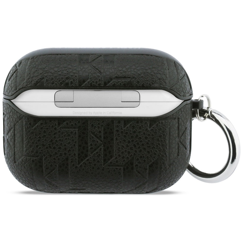 Karl Lagerfeld Monogram Choupette Head case for AirPods Pro 3 black