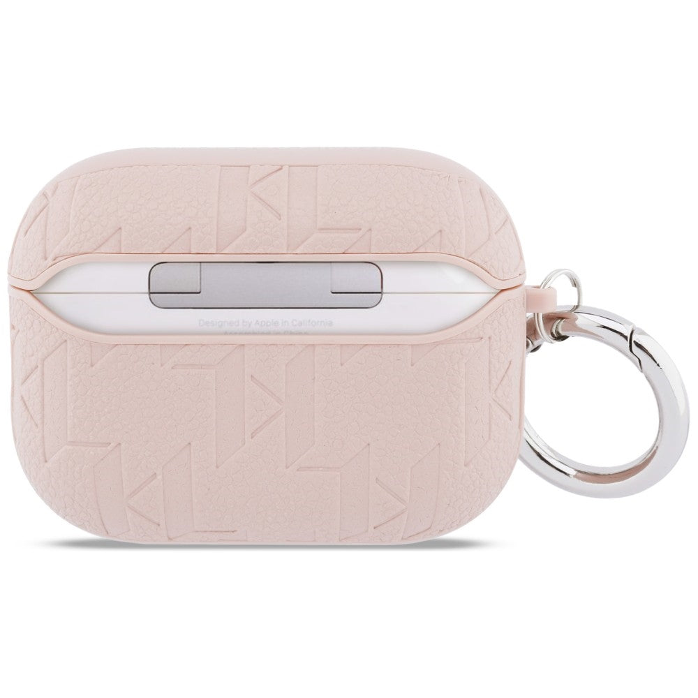Karl Lagerfeld Monogram Karl Head for AirPods Pro 3 pink