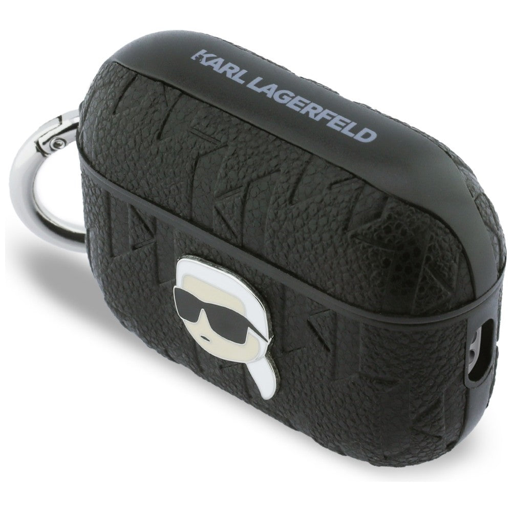 Karl Lagerfeld Monogram Karl Head for AirPods Pro 3 black