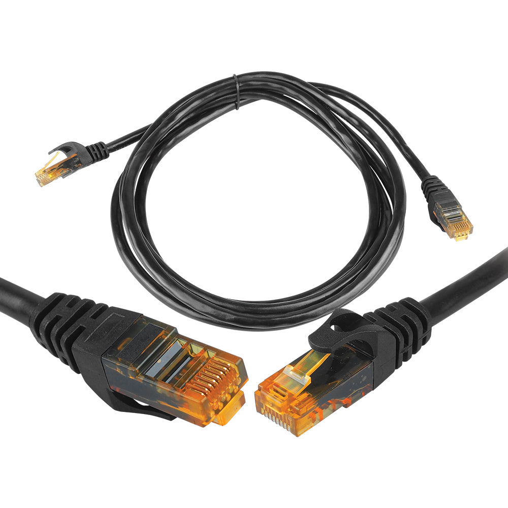 8P8C CAT6e UTP Connection network Cable (patchcord) 1.5m black
