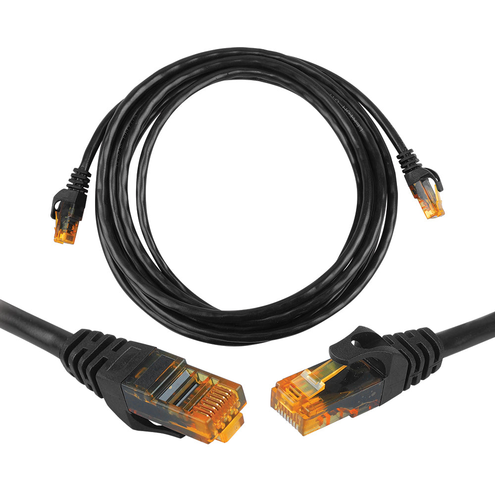 8P8C CAT6e UTP Connection network Cable (patchcord) 2m black