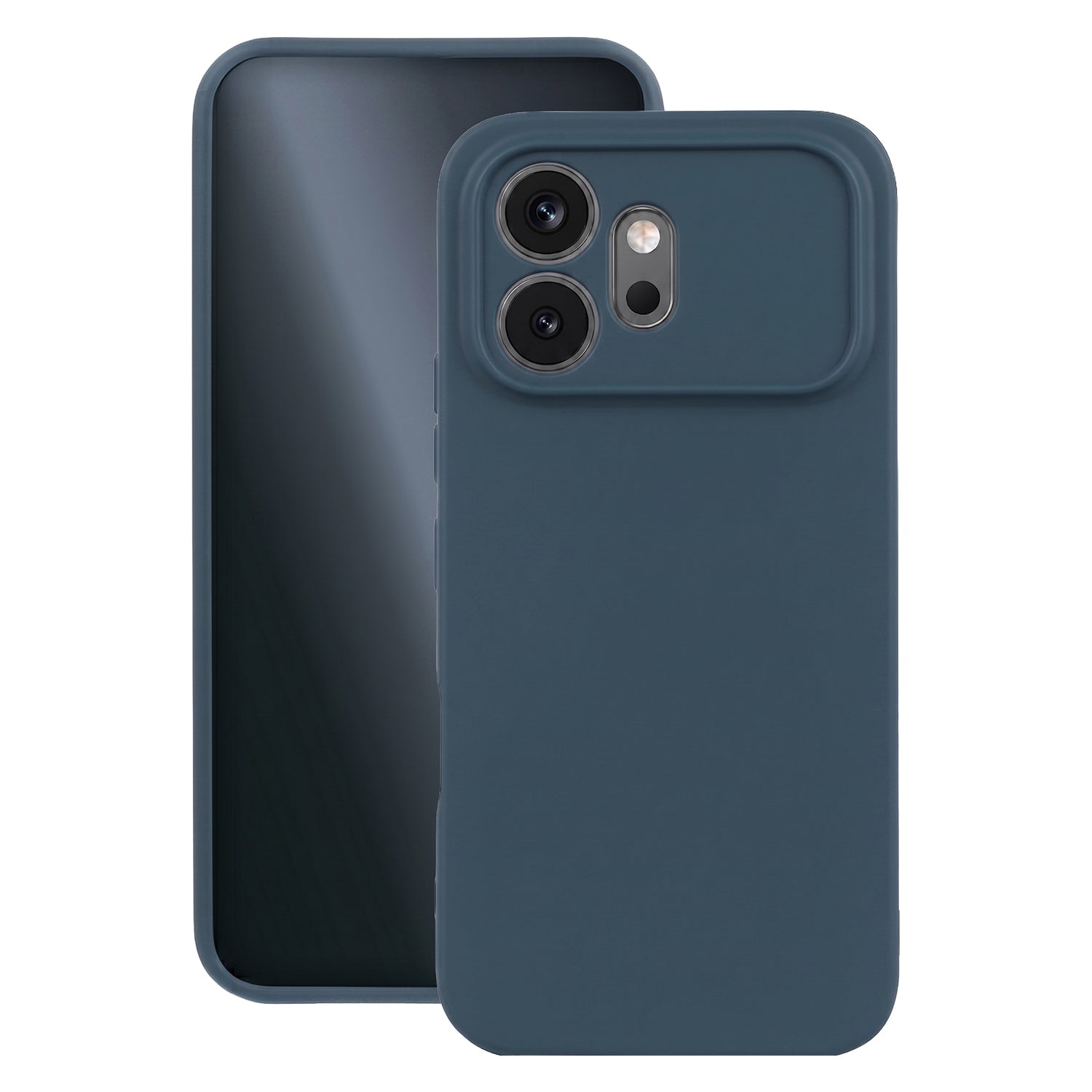 Matt TPU case for Honor 600 dark blue