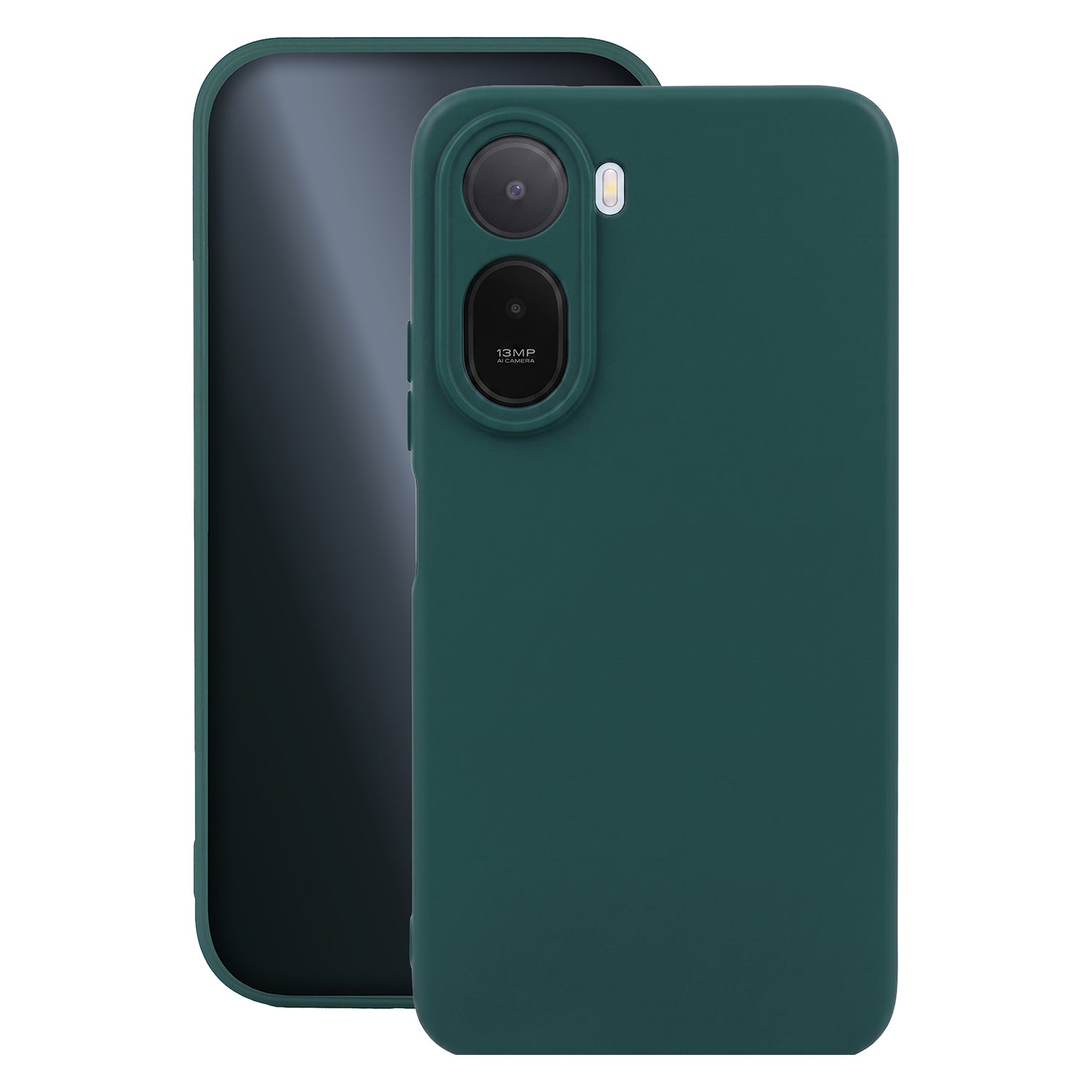 Matt TPU case for Xiaomi Redmi A7 Pro forest green