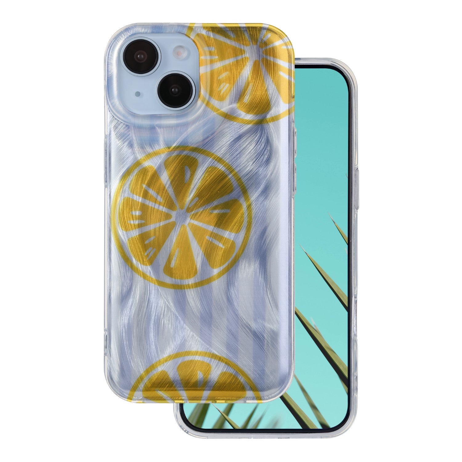 Ultra Trendy Summer case for iPhone 13 6,1" lemon