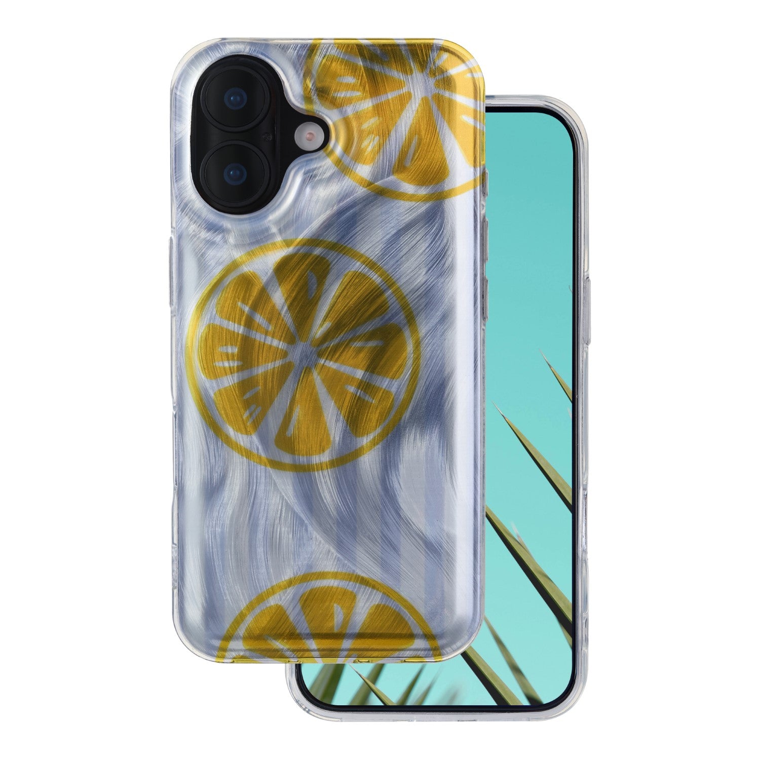 Ultra Trendy Summer case for iPhone 17 6,3" lemon