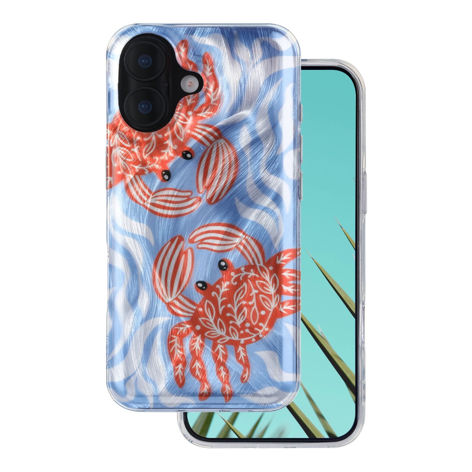 Ultra Trendy Summer case for iPhone 16 6,1" crab