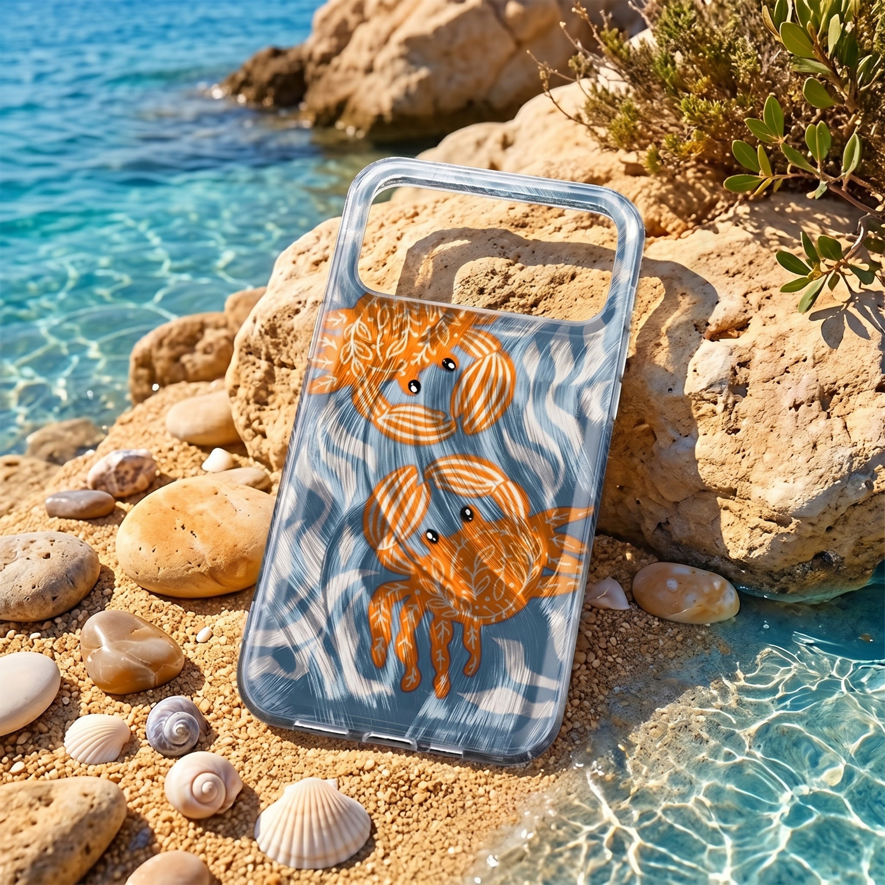 Ultra Trendy Summer case for iPhone 16e / 17e crab