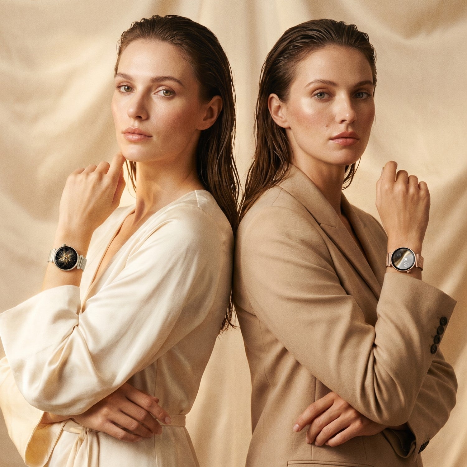 Forever smartwatch Rosadust SB-380 rosegold