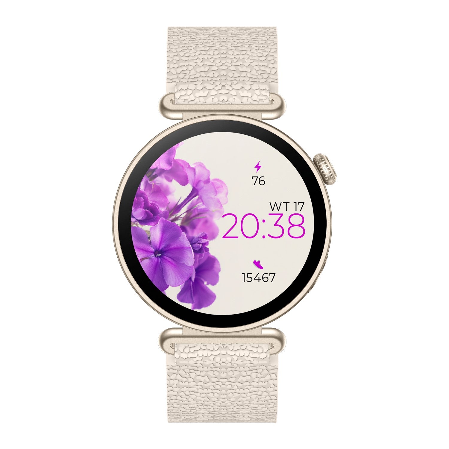 Forever smartwatch Bloomdust SB-380 champagne gold