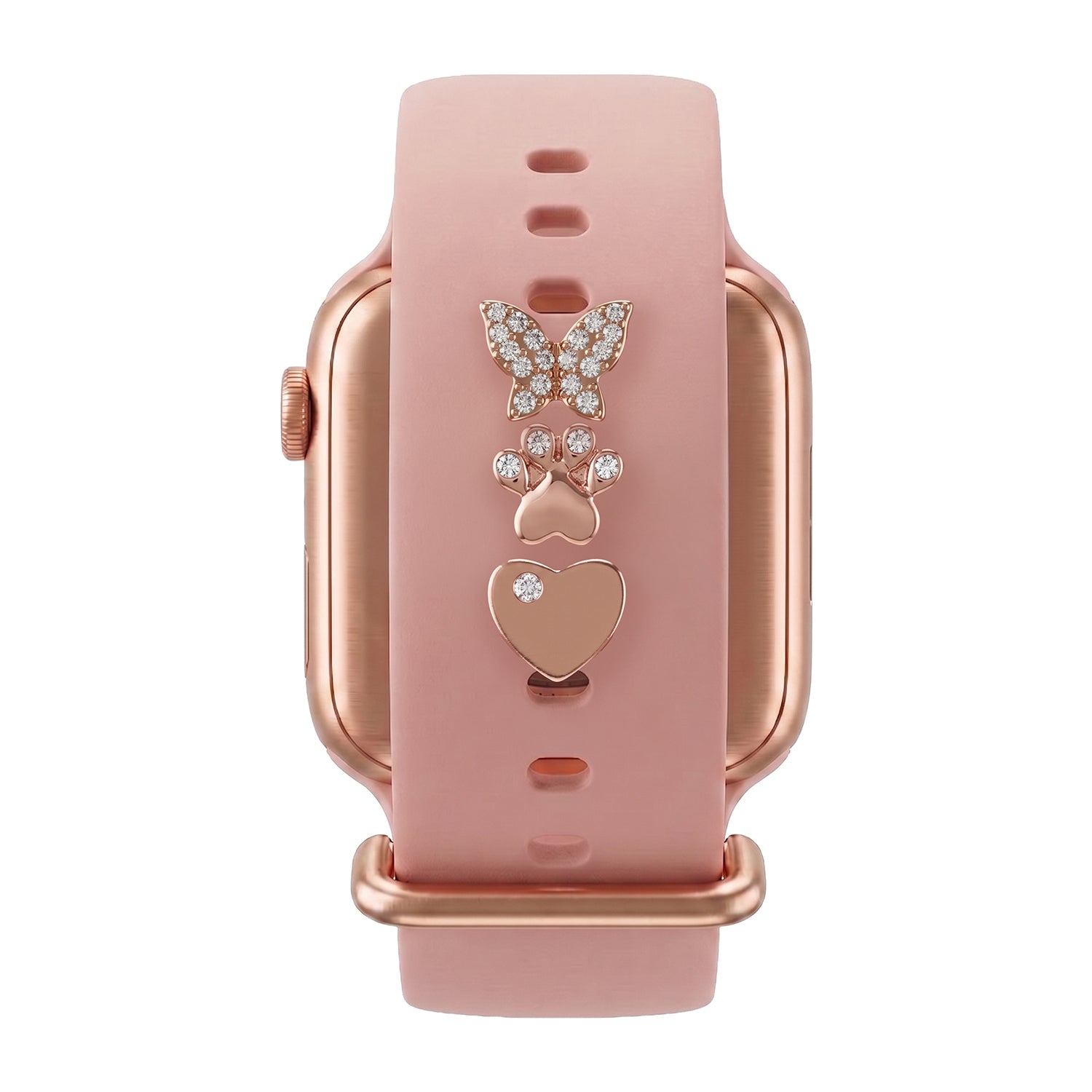 Forever smartwatch SW-330 ForeVigo 4 with charms rose gold