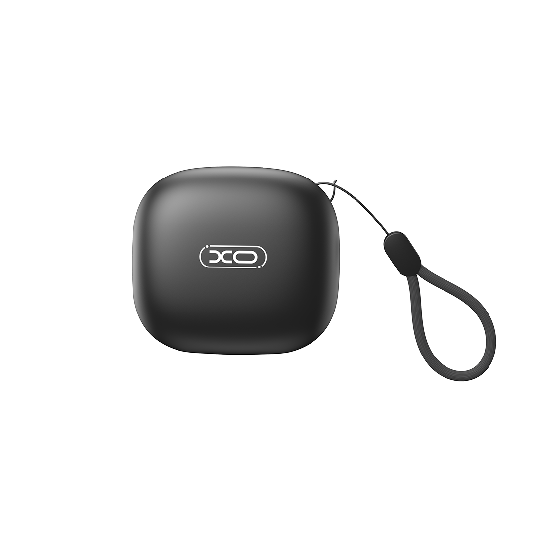XO Bluetooth earphones G53 TWS black ANC + ENC with stand