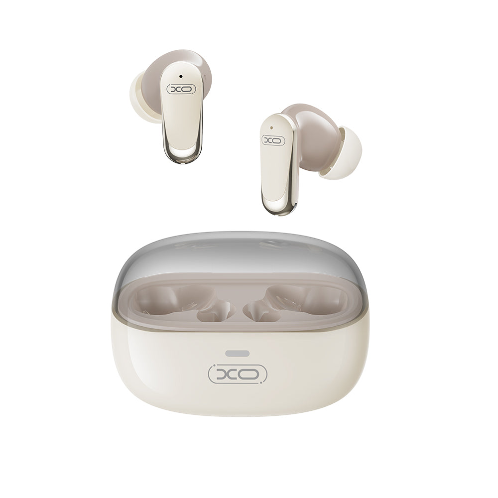XO Bluetooth earphones G42 TWS beige ANC + ENC
