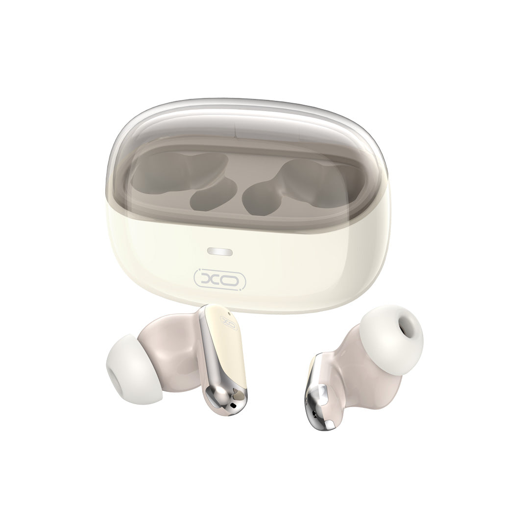 XO Bluetooth earphones G42 TWS beige ANC + ENC