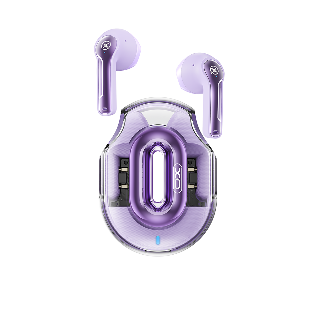 XO Bluetooth earphones X43 TWS purple