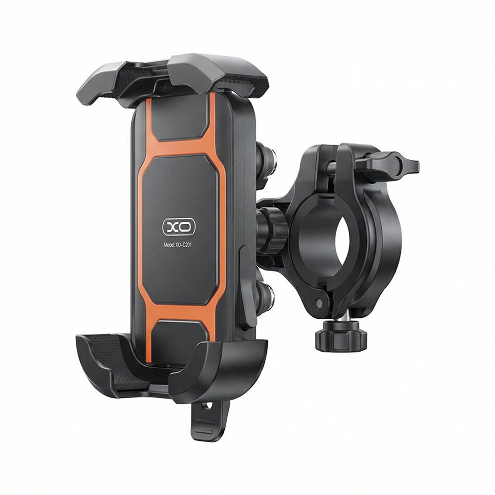 XO bike/ motorcycle mount holder C201 black-orange