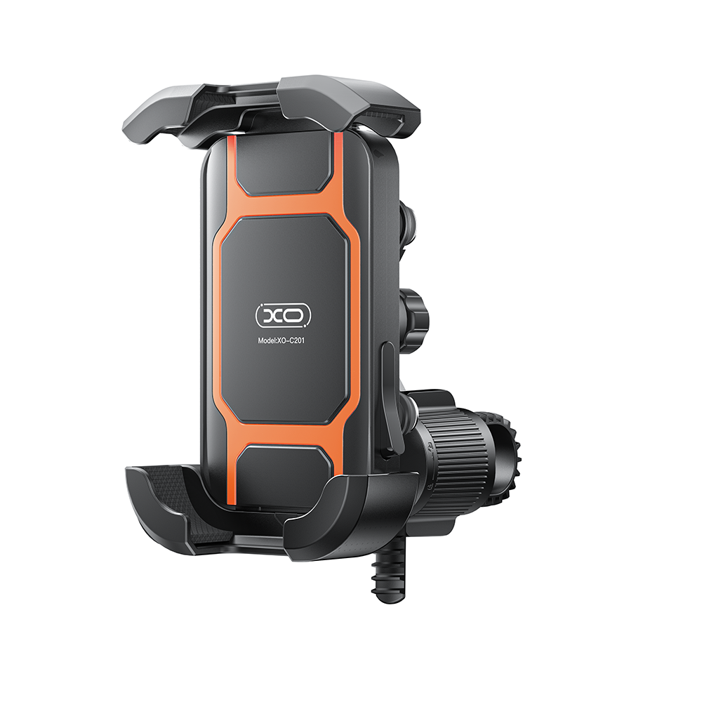 XO bike/ motorcycle mount holder C201 black-orange