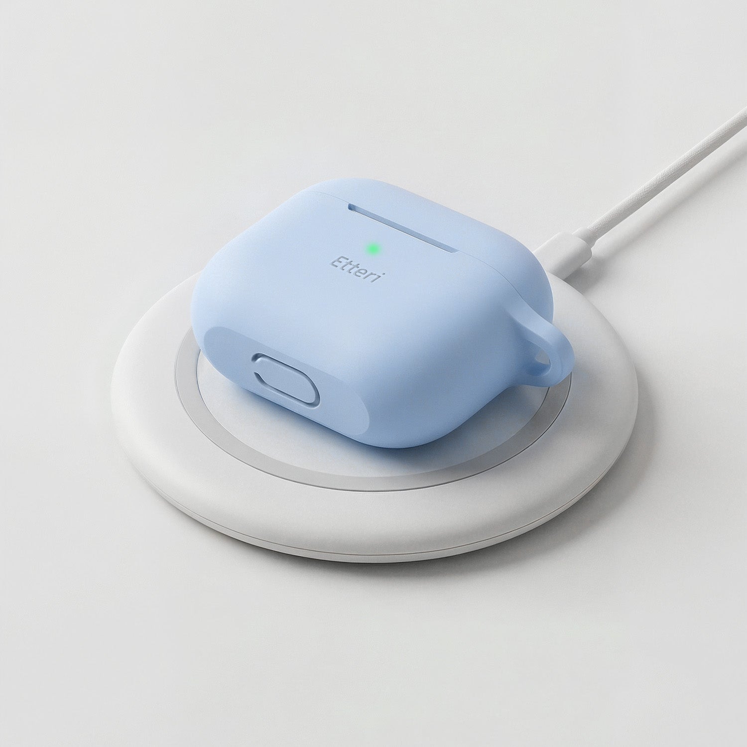Etteri silicone case for AirPods 3 light blue