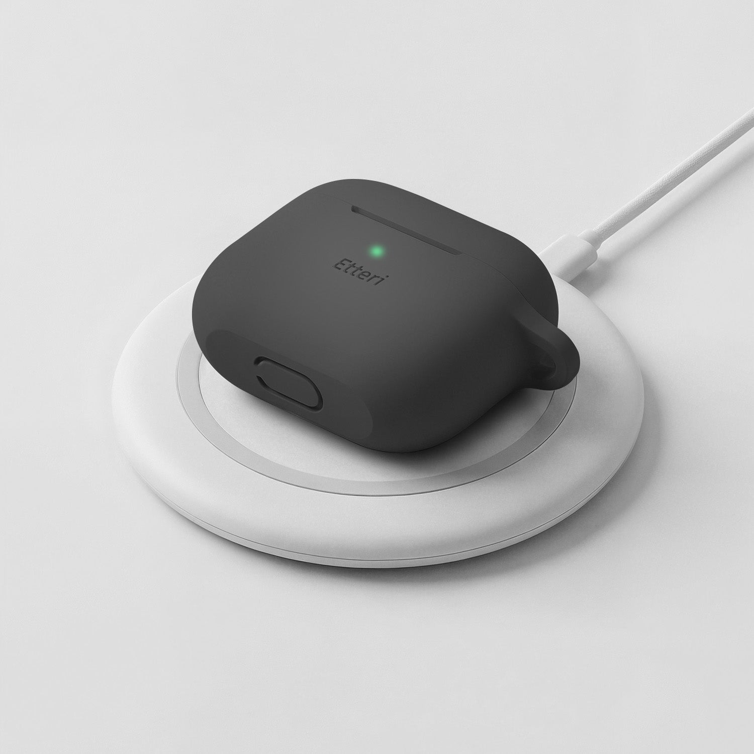 Etteri silicone case for AirPods 3 black