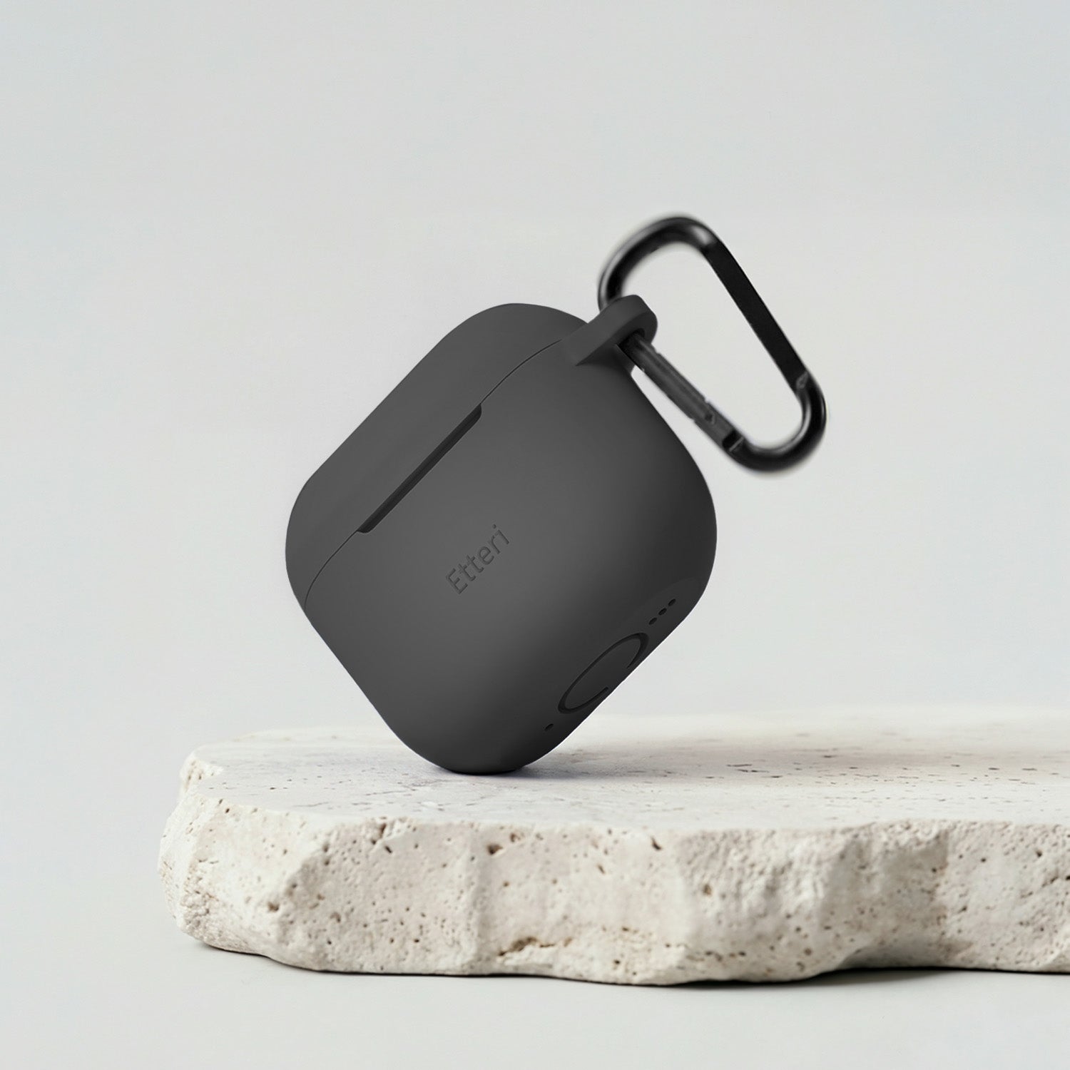 Etteri silicone case for AirPods 4 black