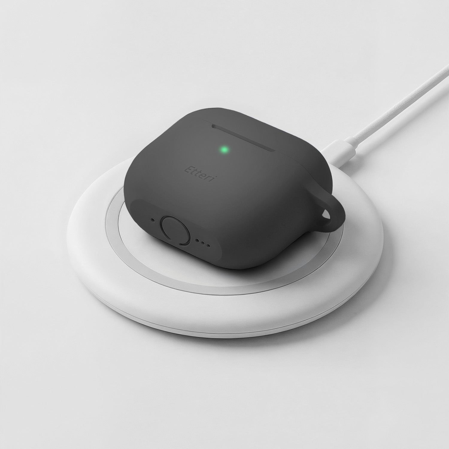 Etteri silicone case for AirPods 4 black