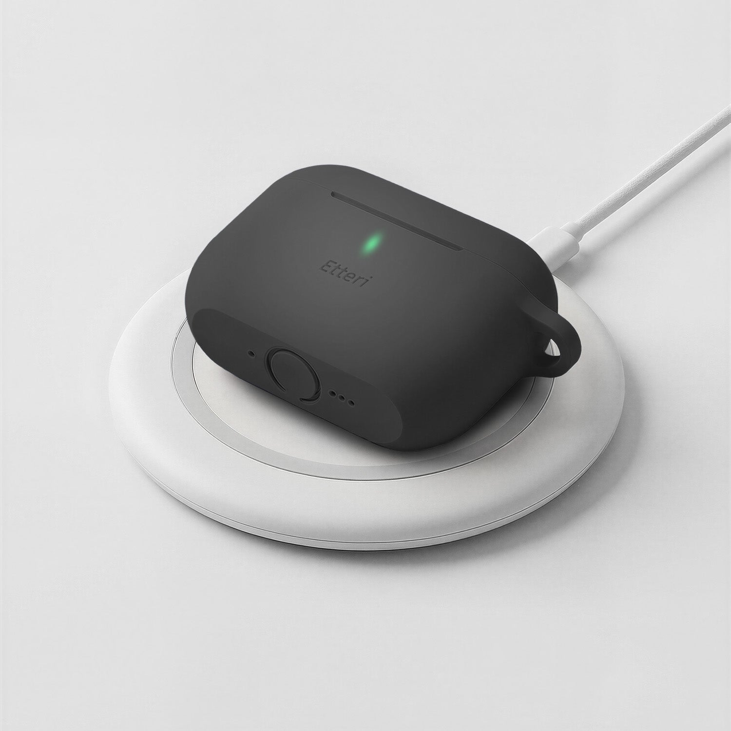 Etteri silicone case for AirPods Pro 3 black