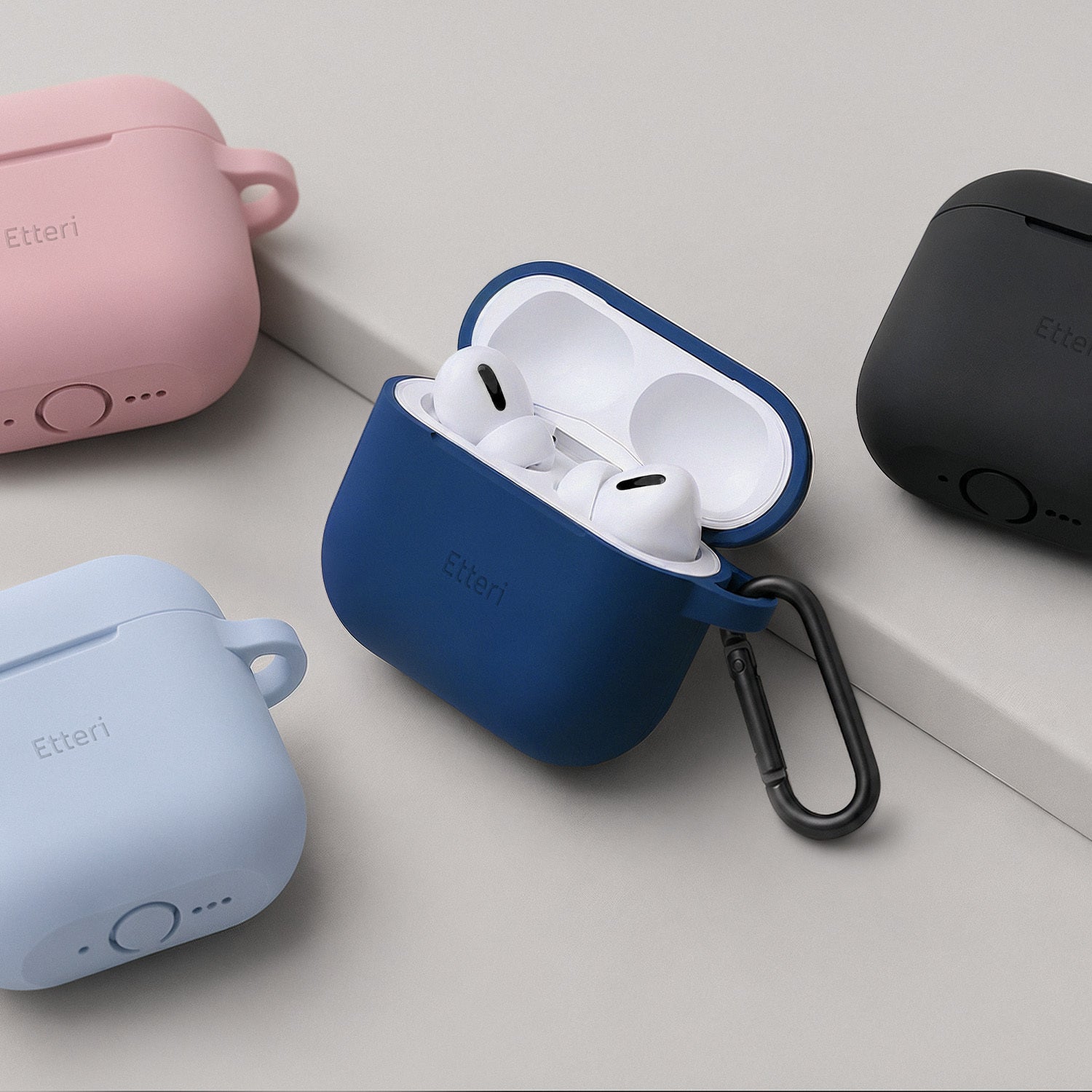 Etteri silicone case for AirPods Pro 3 light pink