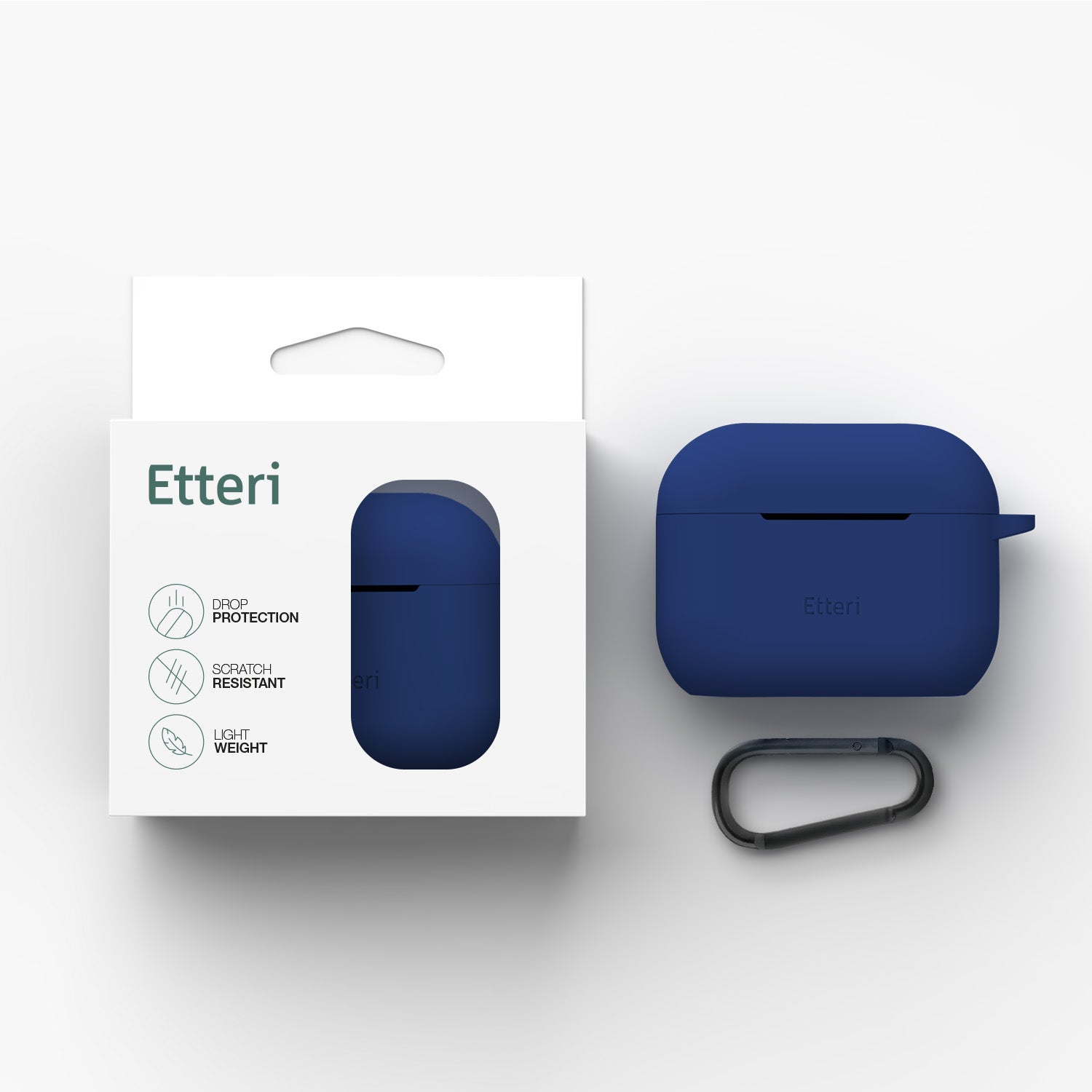 Etteri silicone case for AirPods Pro 3 dark blue