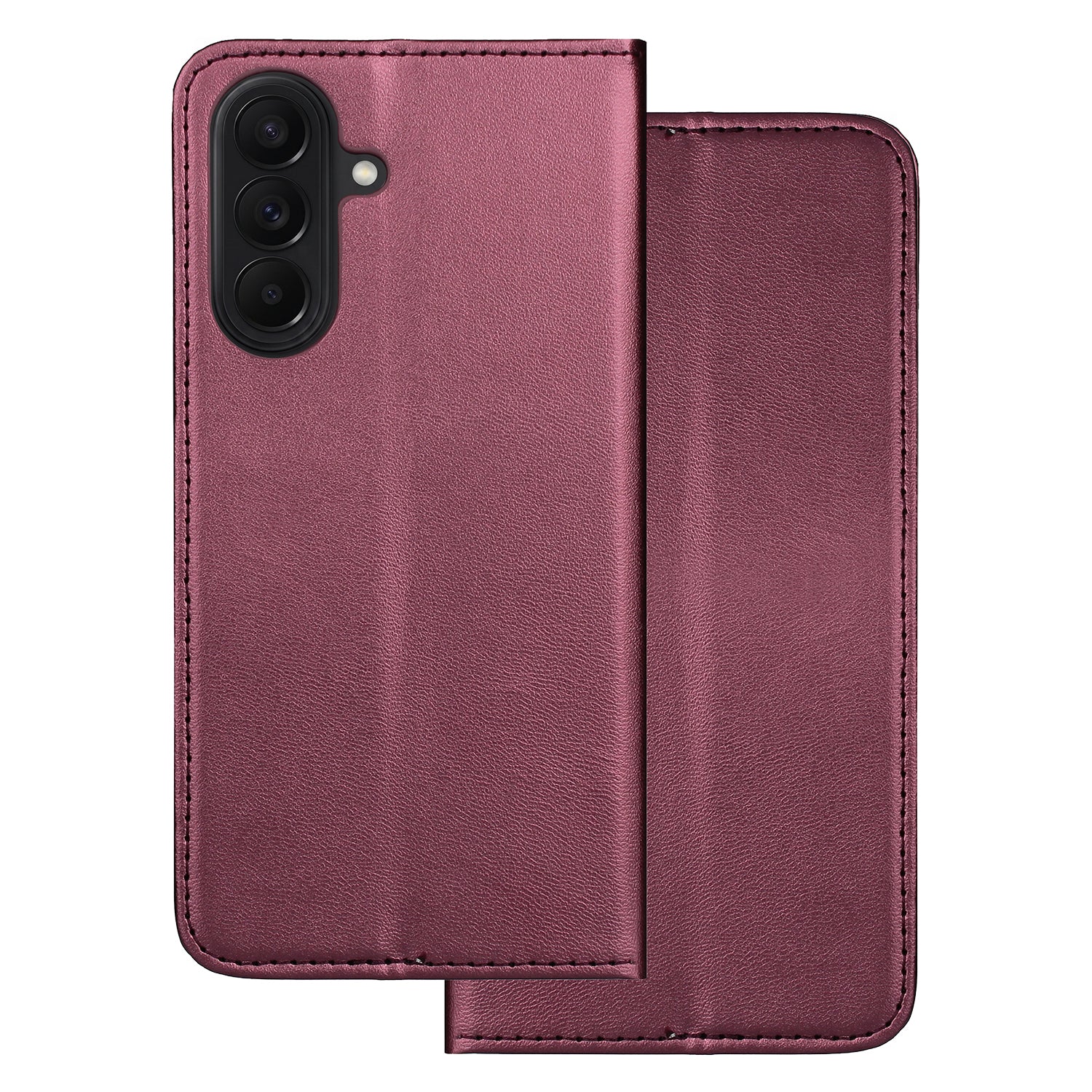 Smart Magnetic case for Samsung Galaxy A27 5G burgundy